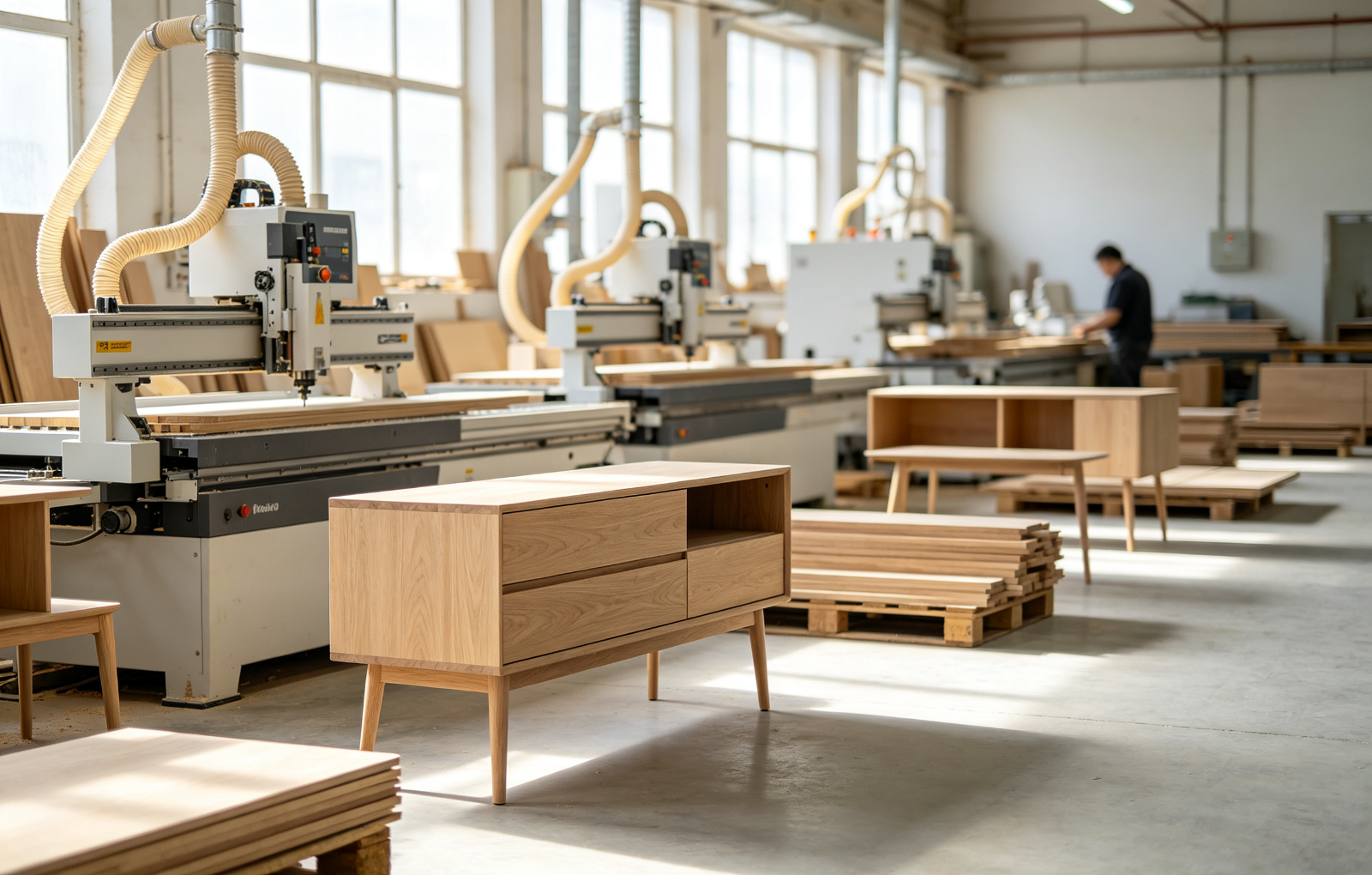 PNGlobal factory-direct furniture production line